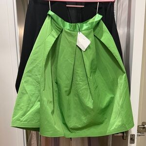 Poem Bangkok Green Midi Skirt